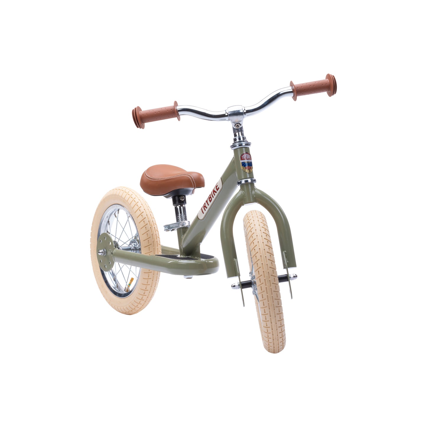 draisienne tricycle 2 roues evolutive vintage vert - TRYBIKE