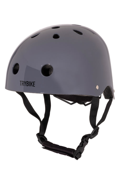 Casque anthracite taille S - TRYBIKE