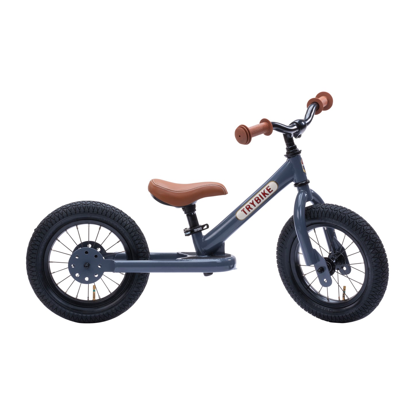 draisienne tricycle 2 roues evolutive anthracite - TRYBIKE