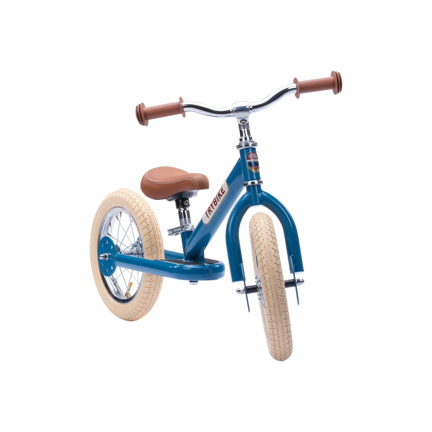 draisienne tricycle 2 roues evolutive vintage bleu - TRYBIKE
